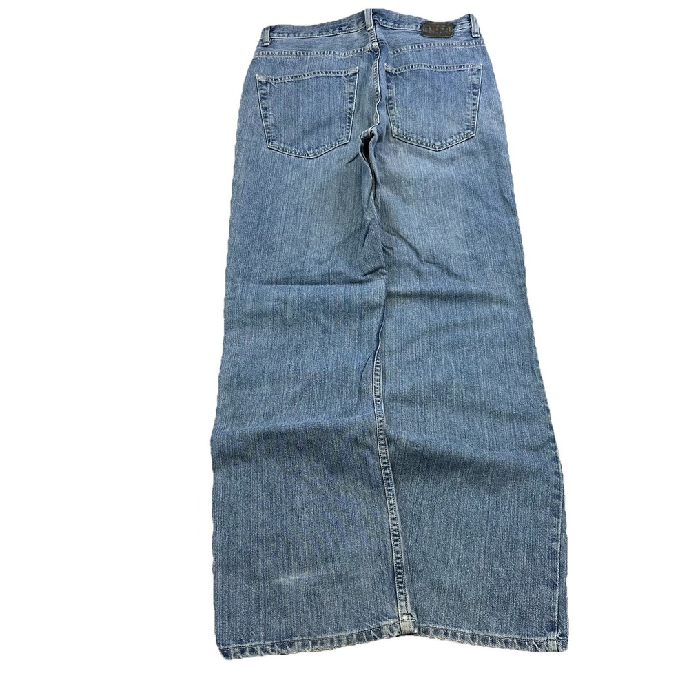 Men's Gap 90's Low And Loose Fit Jeans 32x32 100% Cotton Medium Wash Baggy Y2K